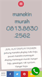 Mobile Screenshot of manekinmurah.com
